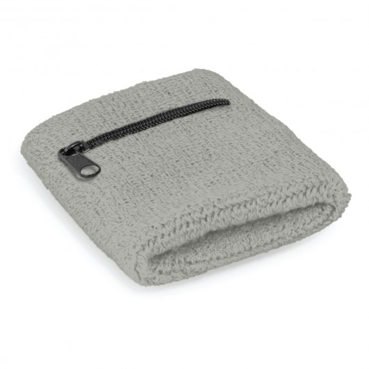 Sweat Bands with Pocket Grey